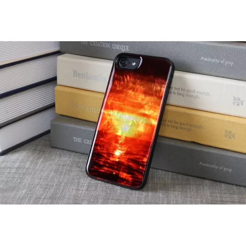 Schutzhülle iKins für Apple iPhone 8 / 7 — Sunset Schwarz