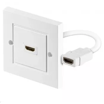 Microconnect HDMWALL1 Steckdose HDMI Weiß