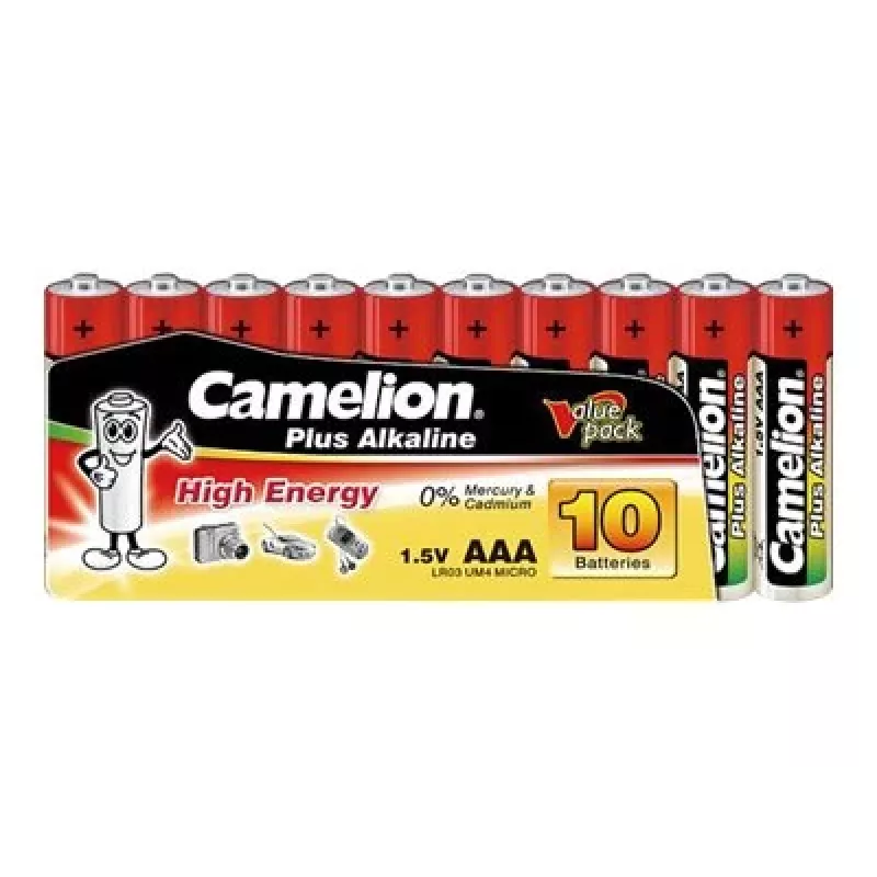 Alkaline AAA-Batterien CAMELION LR03 1170 mAh — 200er-Pack