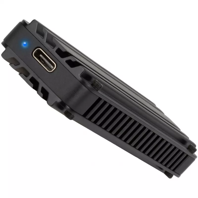 SSD-Gehäuse Silverstone MS12 Schwarz M.2