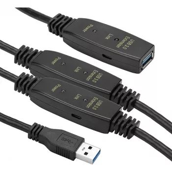 Kabel ilgiklis USB 3.0 AF – AM, 20m