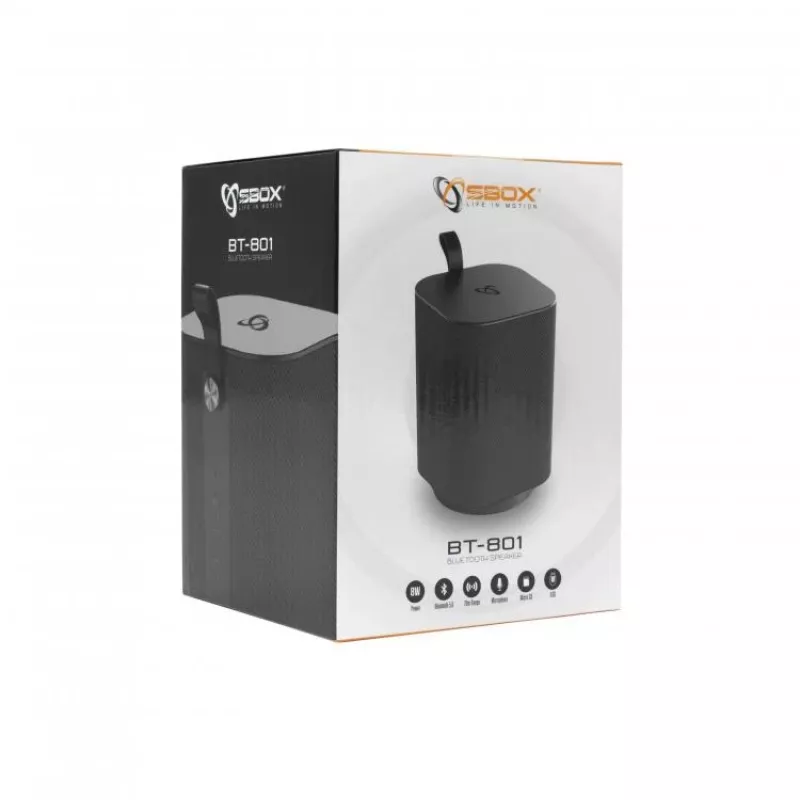 Sbox BT-801 Schwarz