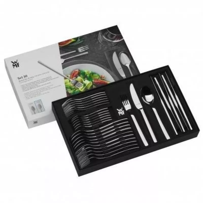 WMF Vision 1271916330 Besteckset 30 Stück Edelstahl