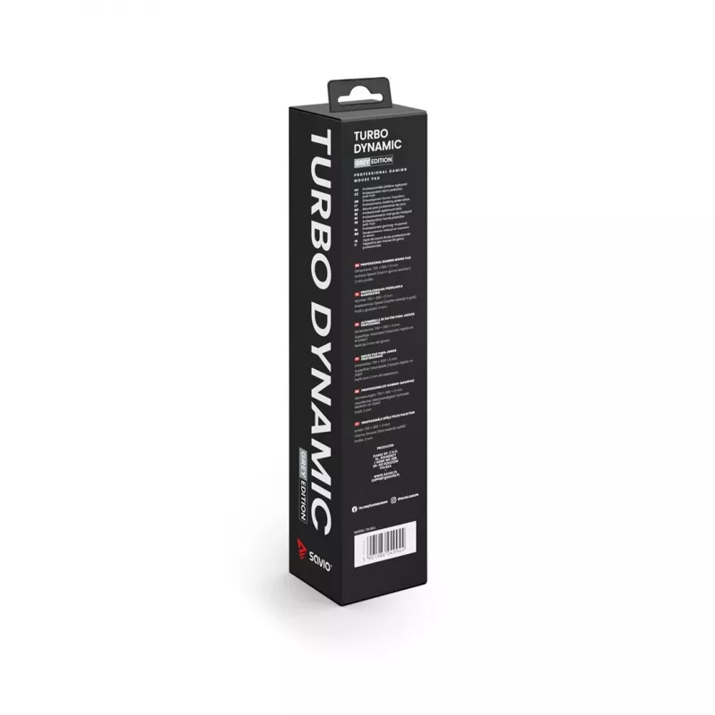 Savio Turbo Dynamic L - Grey Edition Gaming-Mauspad