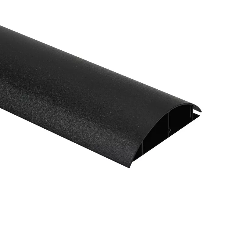 Kabelabdeckleiste Aluminium MACLEAN MC-814 B schwarz — Kabelkanalblende
