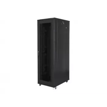 Standschrank LANBERG FF01-8042-23B 42U 19 Zoll 800×1000 mm Schwarz, 121 kg Kapazität