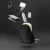 XD Design Switch 2-in-1 Rucksack P706.3305, schwarz/night sea