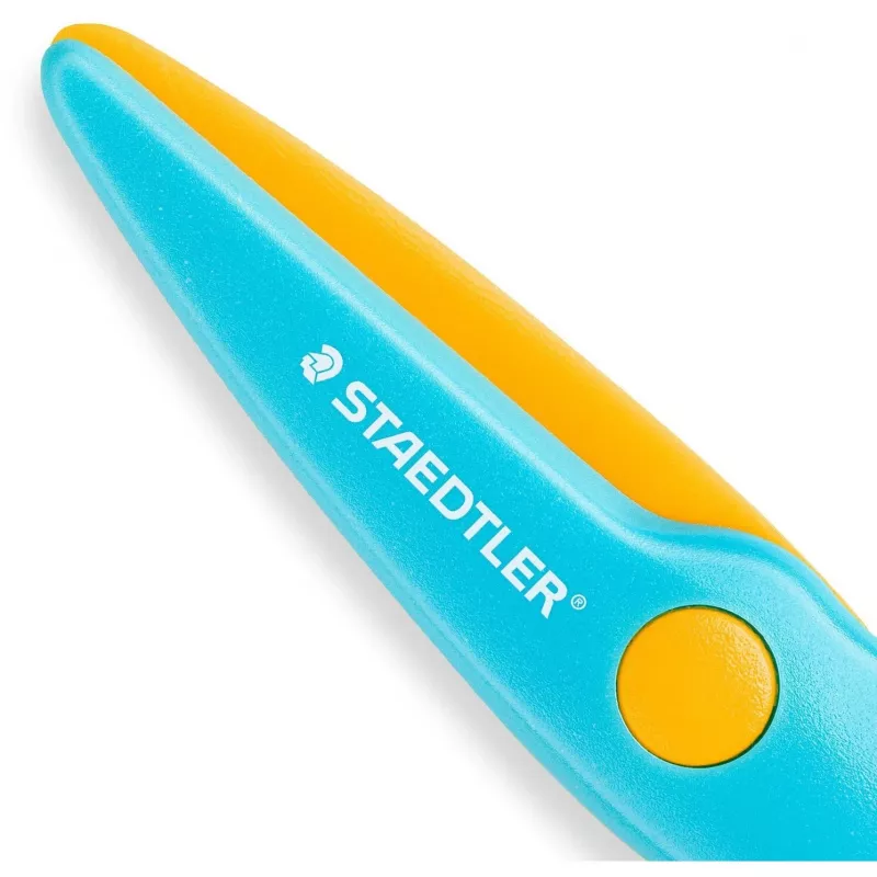Scheren Staedtler Noris Junior Gerader Schnitt Blau Gelb 100 mm