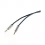 Audiokabel 3,5mm ShiverPeaks SP30815-schlank 5m Blau Chrom