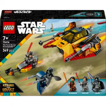 LEGO Star Wars Flame Speeder 75414 Schneefahrzeug-Set – 349 Teile, 3 Minifiguren, Alter 7+