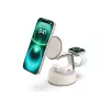 Kabelloses USB-Ladegerät Belkin Qi2 WIZ040KQSD — 25 W, USB-Stromversorgung, 1,5 m Kabel, weiß, für Smartphone Smartwatch Kopfhörer Fitness-Tracker