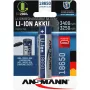 Ansmann 1307-0003 Haushaltsbatterie Wiederaufladbarer Akku 18650 Lithium-Ionen (Li-Ion)