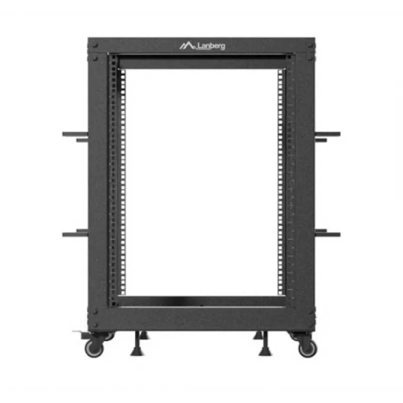 Freistehendes Rack Lanberg OR01-6115-B 15U Schwarz 600 kg Kapazität