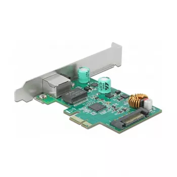 PCI Express x1-Karte DeLOCK RTL8125 2.5 Gigabit LAN PoE+