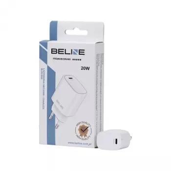Ladegerät Beline Beli2161 20W PD 3.0 weiß USB-C Schnellladeadapter