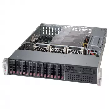 Servergehäuse Supermicro SuperChassis 213BAC8-R1K23LPB Rack Schwarz
