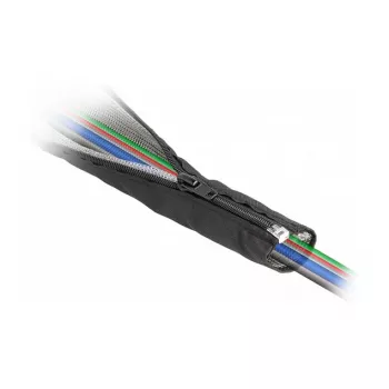 EMI-Abschirmgeflochtene Schlauchhülle DeLOCK 20849 1 m x 50 mm Schwarz