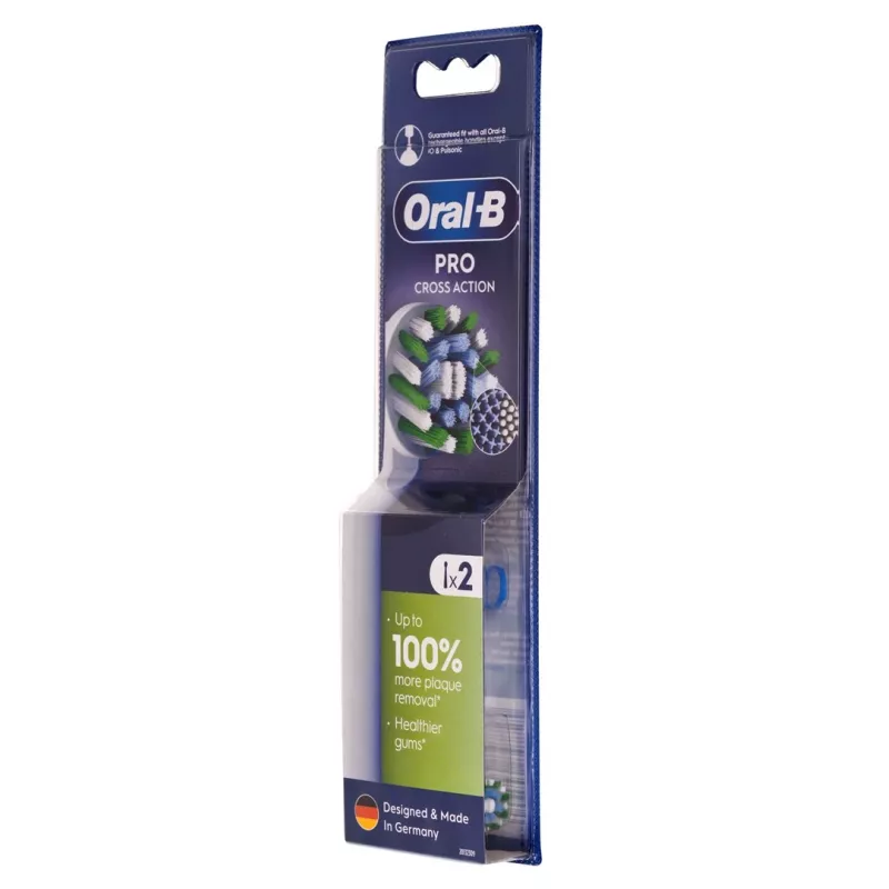Oral-B EB50RX-2 CrossAction Ersatzbürstenköpfe, 2 Stück