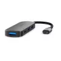 Nedis USB-Hub 1x USB-C™ - 4x USB A, 4-Port(s), USB 3.2 Gen1, USB-gespeist, 5 Gbit/s (CCGB64220GY01)