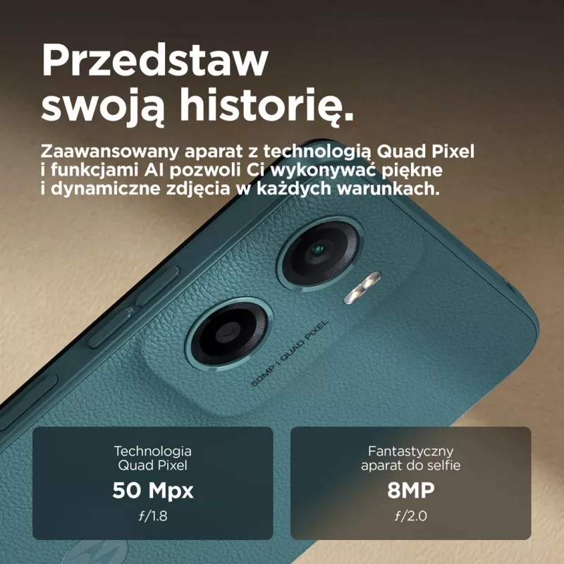 Motorola moto g05 16,9 cm (6,67 Zoll) Dual-SIM Android 15 4G USB Typ-C 8 GB 256 GB 5200 mAh Grün