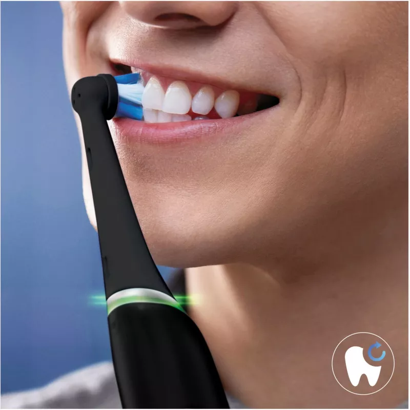 Ersatz-Zahnbürstenköpfe Oral-B IOUR8BK 8er-Pack, schwarz