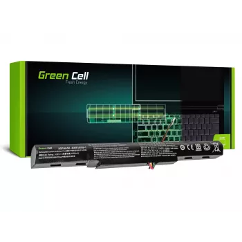 Grün Cell AC51 Akku für Acer Aspire E15/E17 — Li-Ion 14,8 V 2200 mAh 4 Zellen, schwarz
