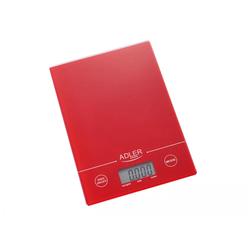 Elektronische Küchenwaage Adler AD 3138 Rot