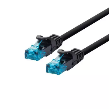 Netzwerk-Patchkabel LOGON Cat5e UTP, RJ-45 auf RJ-45, 7,5 m, schwarz