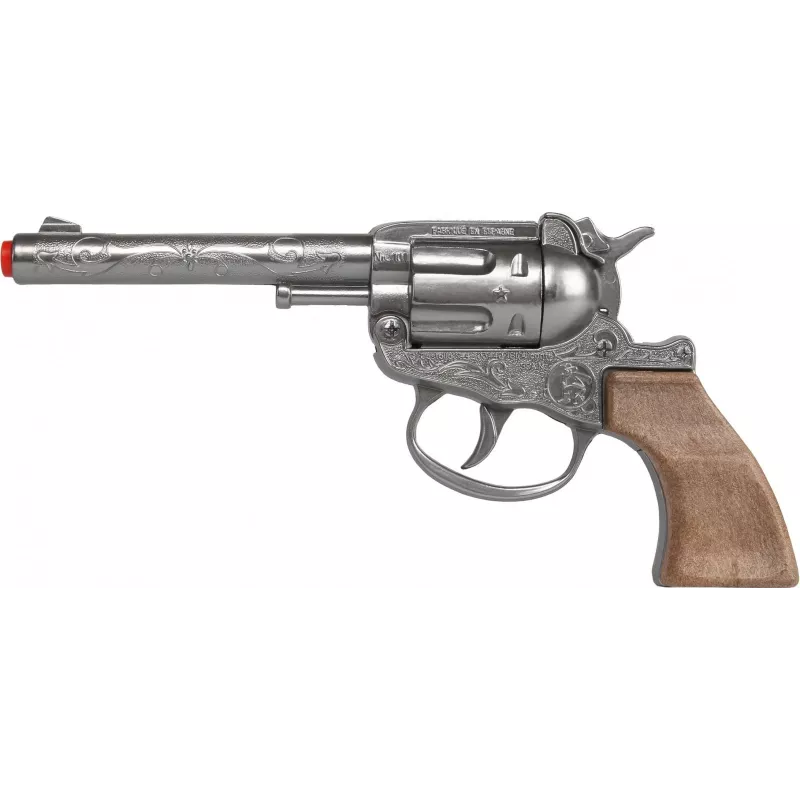 Metall Cowboy-Spielzeugrevolver Gonher 8-Schuss Modell 239842
