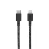 USB-C-auf-Lightning-Kabel Native Union Night Kabel 3 m – Schwarz/Grau, 3 m Länge