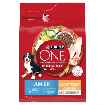 PURINA ONE MED/MAX Junior Chicken & Rice 2,5 kg