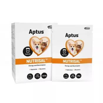 APTUS Nutrisal Hydration - Nahrungsergänzungsmittel für Hunde und Katzen – 10x25g