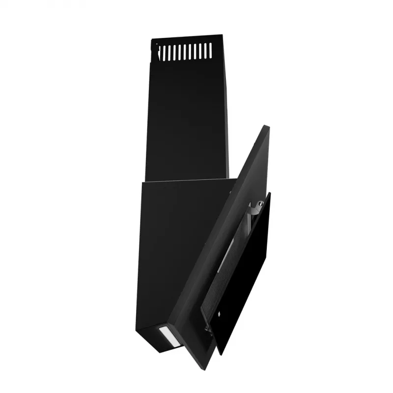 Kamin-Dunstabzugshaube AKPO WK-4 NERO 2.0 50, 500 mm, max. 300 m³/h, LED, T300 Kohlefilter