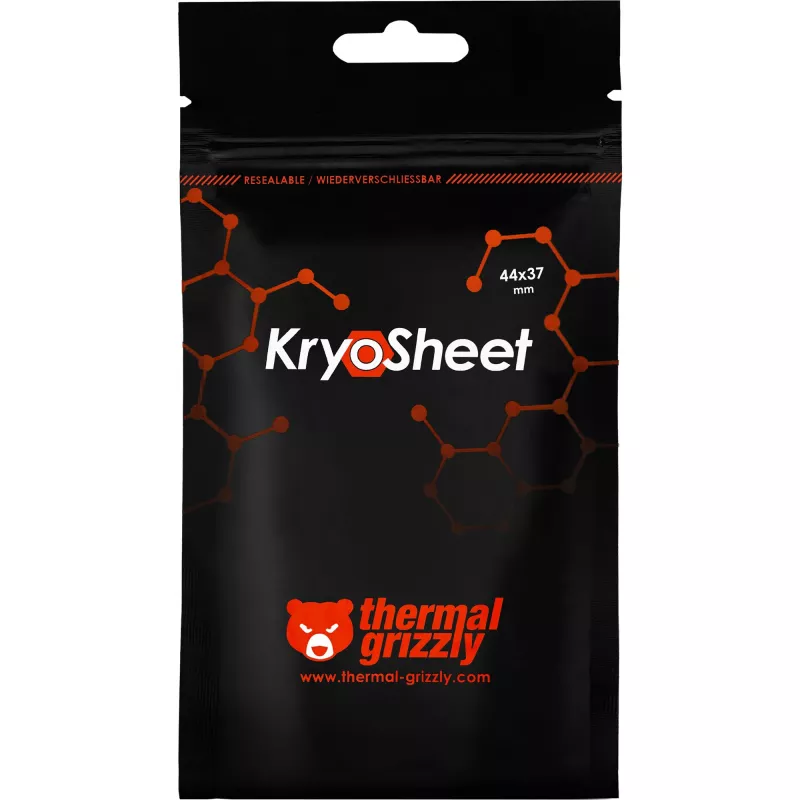 Thermal Grizzly KryoSheet Wärmeleitpad - 44 x 37 mm