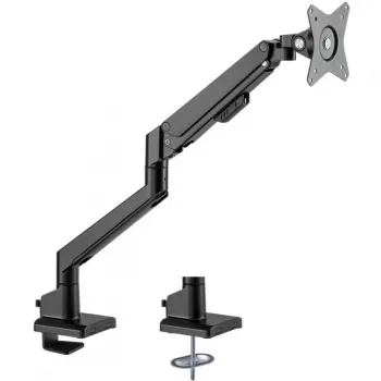 Goobay Pro 70813 Single-Monitorhalterung mit Gasdruckfeder, VESA, 17-32" (43-81 cm), 9 kg, Schwarz