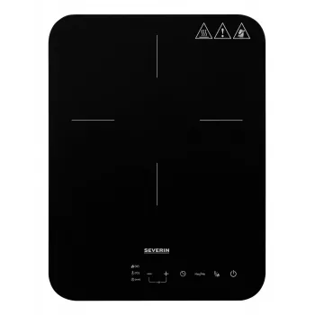 Induktionskochfeld SEVERIN KP 1032, 1-Zonen-Touch-Steuerung, 220 mm Ø, 2000 W, Glasplatte, Tischgerät