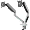 Universal Gaming Dual Monitor Arm (DM8220), Monitor Mount Weiß, RGB