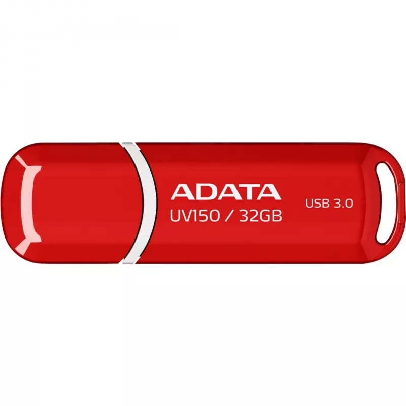 USB-Flash-Laufwerk ADATA DashDrive UV150 32 GB, USB Type-A 3.2 Gen 1, rot, Kappendesign