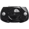 Tragbarer Bluetooth-Boombox SENCOR SPT4710B — 20 W Gesamtleistung, Bluetooth 5.3, CD/USB/UKW, Batterie- oder Netzbetrieb