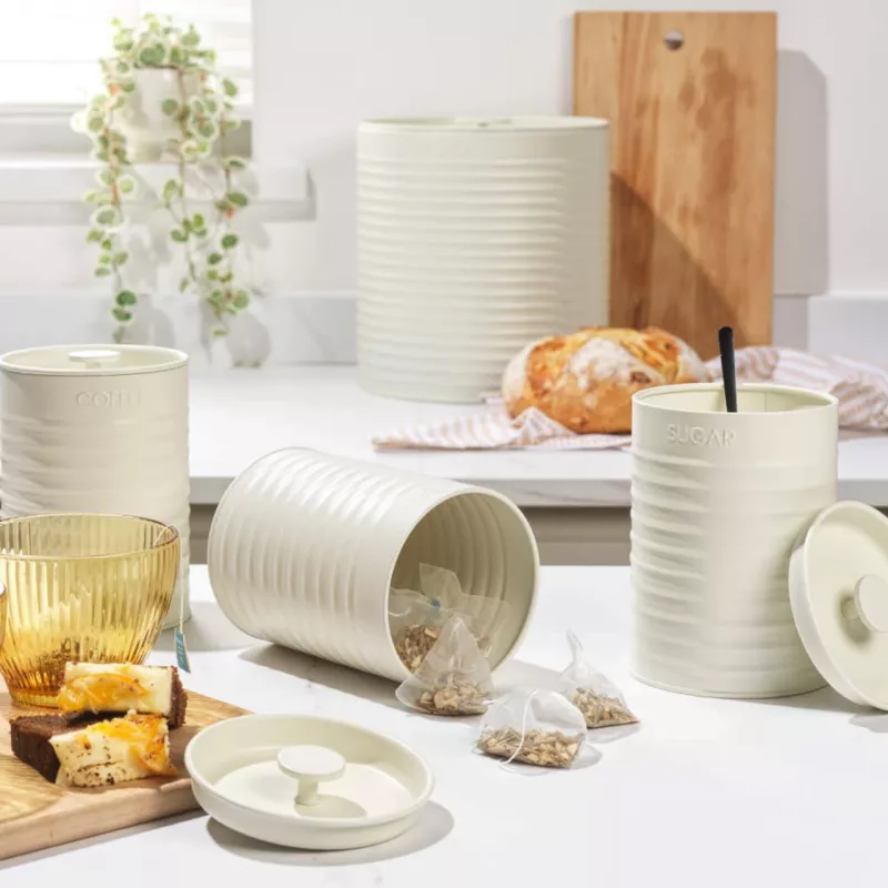 Arbeitsplatten-Set Russell Hobbs RH03270CEU7 Creme 4-teilig – Küchen-Arbeitsplatten-Set, cremefarben