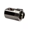 EK Water Blocks EK-Torque Adapter 90 Grad G1/4 Zoll AG auf G1/4 Zoll IG – drehbar, nickel Silber