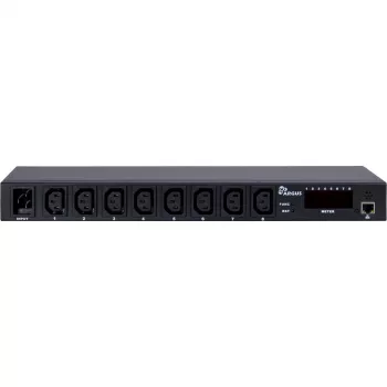 Inter-Tech SW-0816 Power Distribution Unit (PDU) 8 AC-Steckdosen Schwarz