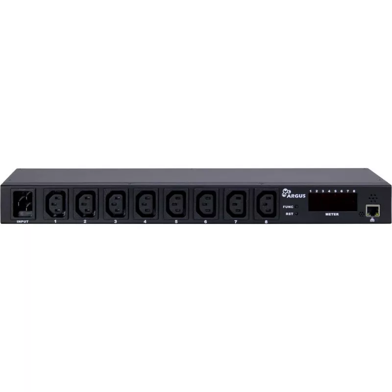 Inter-Tech SW-0816 Power Distribution Unit (PDU) 8 AC-Steckdosen Schwarz
