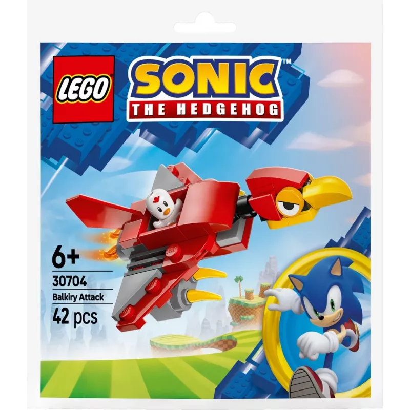 LEGO Spielset Sonic the Hedgehog 30704 — Barkilyr-Angriff-Spielset, 42 Teile, enthält sammelbare Minifigur