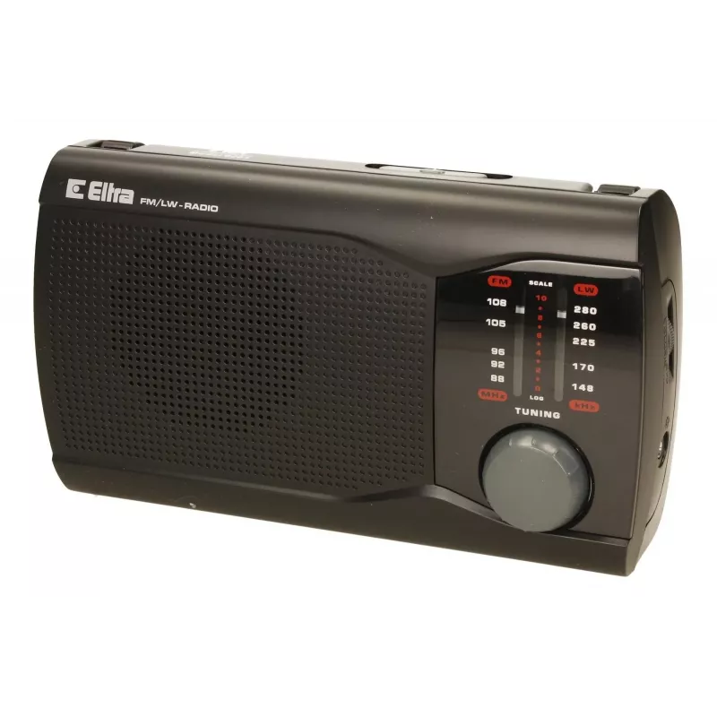 Radio FM AM Eltra Ewa Schwarz