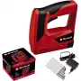 Akku-Tacker TC-CT 3,6 Li, Elektrotacker Rot/Schwarz, Lithium-Ionen-Akku 1,3 Ah