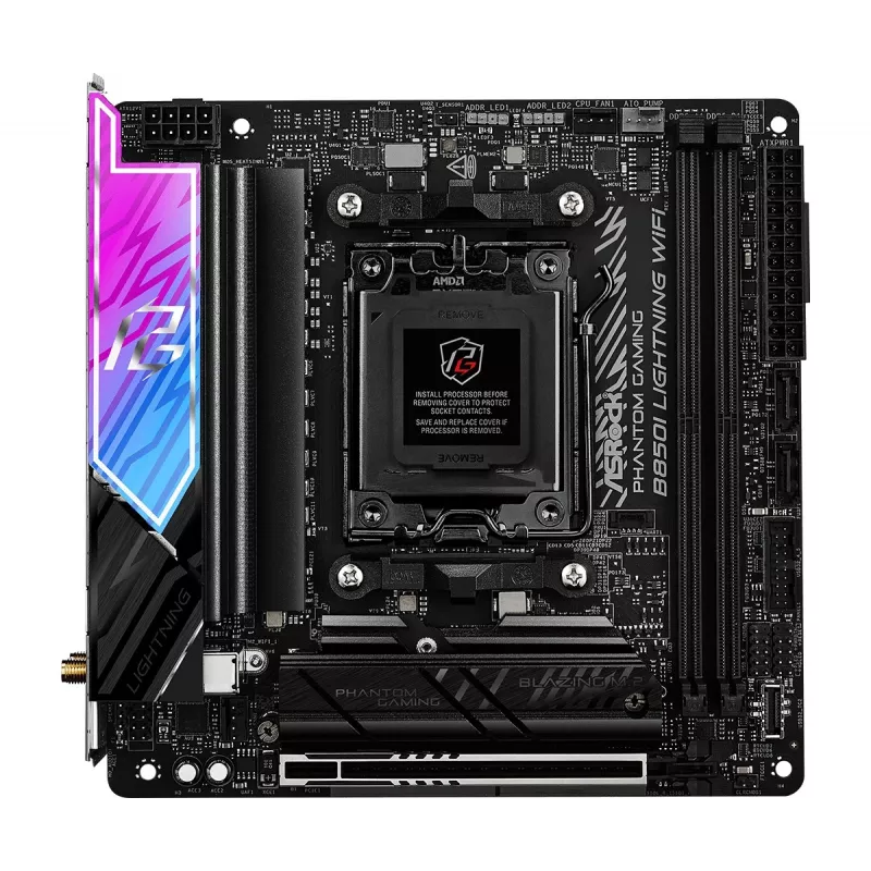 ASRock B850I Lightning WiFi AM5 Mini-ITX Motherboard