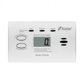Kohlenmonoxidmelder Kidde K7DCO mit Display Weiß