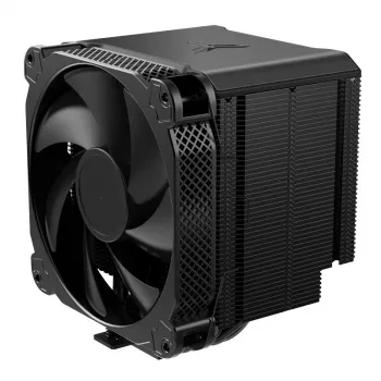 Jonsbo HX6250 Prozessor-Kühlkörper/Radiator 14 cm Schwarz 1 Stk.