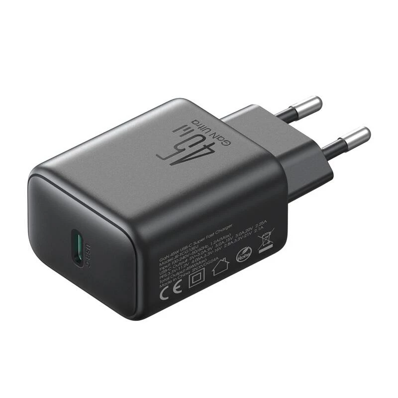 Joyroom Ladegerät JR-TCG13 45W GaN schwarz (EU)